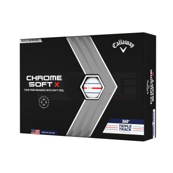 Callaway Chrome Soft X 360 Triple Track Golf Balls