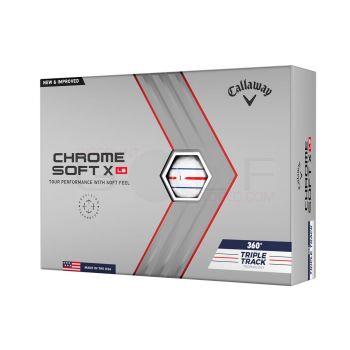 Callaway Chrome Soft X LS 360 Triple Track Golf Balls