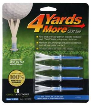ProActive Sports 4 Yards More Golf 3 1/4" Tee