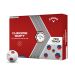 Callaway Chrome Soft Red & Blue TruTrack Golf Balls